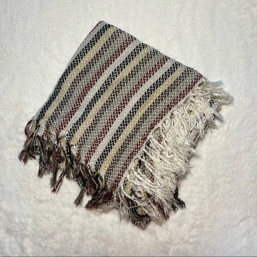 Maurices Striped Square‎ Scarf